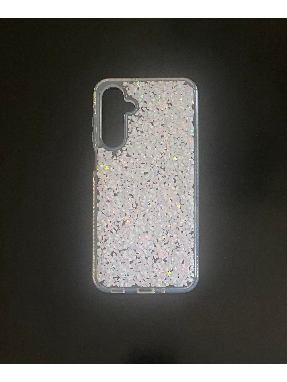 Onn Case for Samsung Galaxy A17 5G Iridescent Glitter Fleck